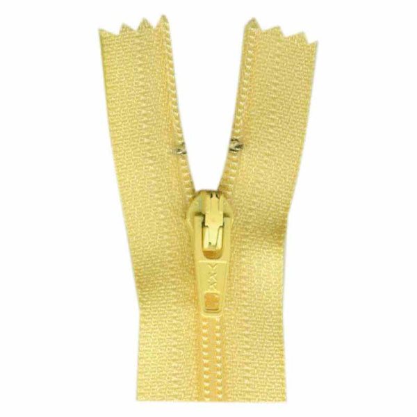 COSTUMAKERS General Purpose Closed End Zipper 23cm (9″) -  Butter - 1700