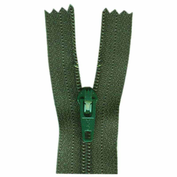 COSTUMAKERS General Purpose Closed End Zipper 23cm (9″) - Dark Green - 1700