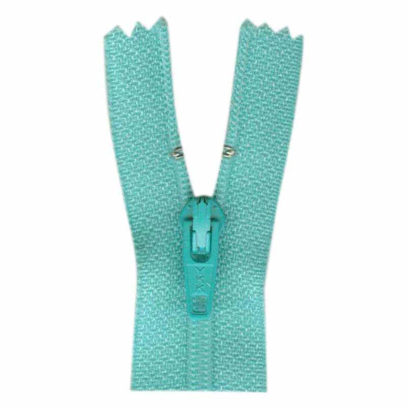 COSTUMAKERS General Purpose Closed End Zipper 23cm (9″) - Turquoise - 1700