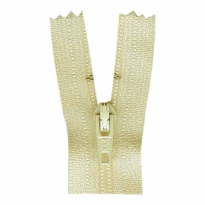 COSTUMAKERS General Purpose Closed End Zipper 23cm (9″) - Snow White - 1700