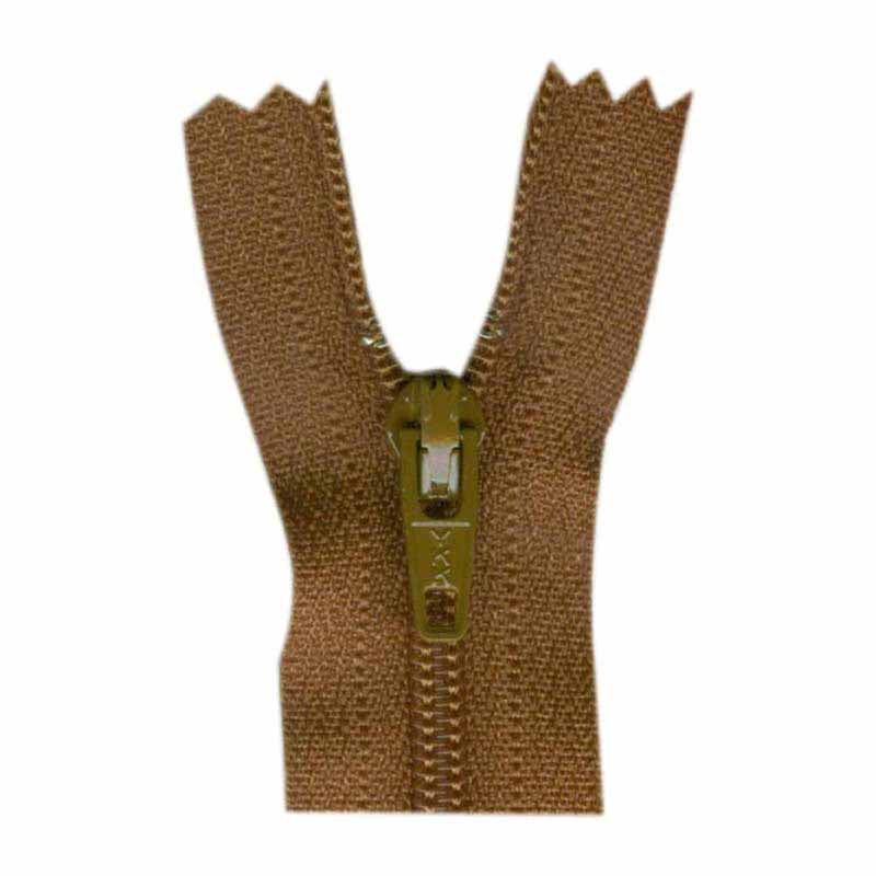 COSTUMAKERS General Purpose Closed End Zipper 23cm (9″) - Coffee - 1700