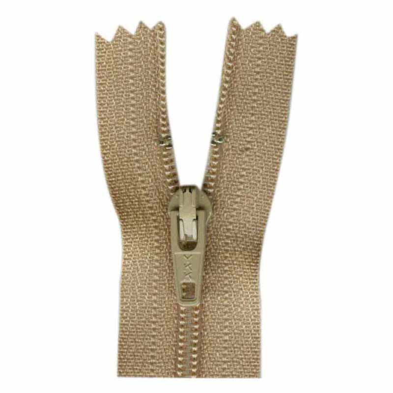 COSTUMAKERS Fermeture à glissière tout usage à bout fermé 30cm (12 po) - beige clair 1700