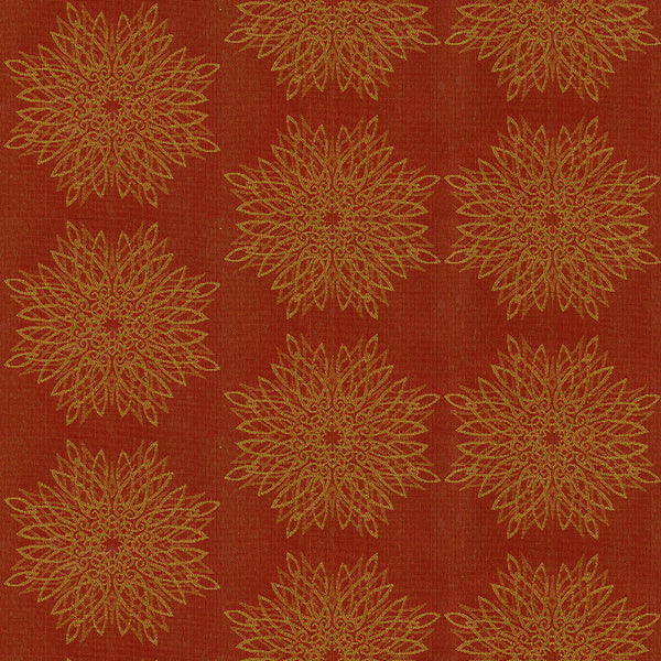 9 x 9 inch Home Decor fabric swatch - Crypton Continuous 44 Pumpkin