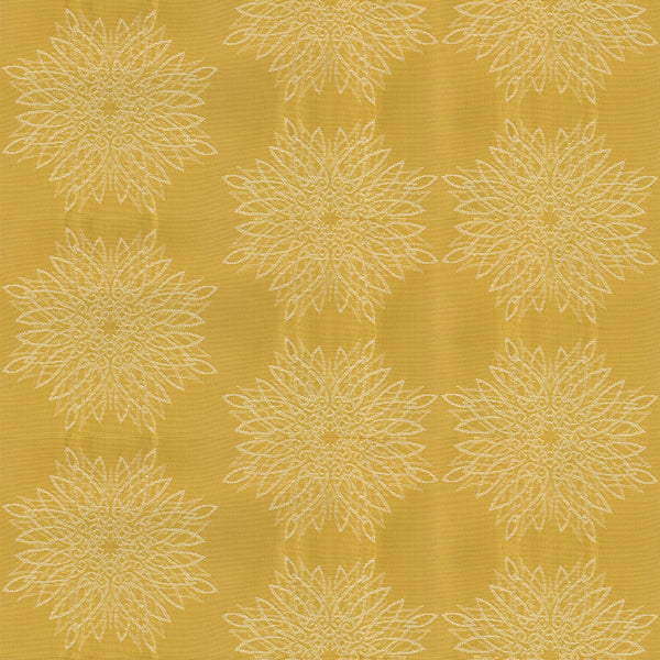 9 x 9 inch Home Decor fabric swatch - Crypton Continuous 51 Yellow