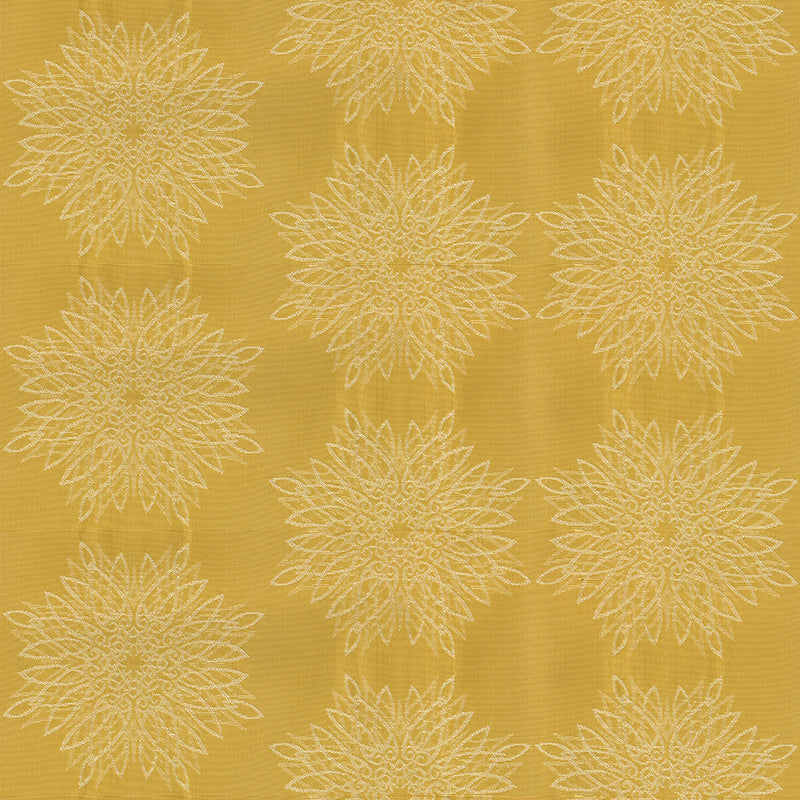 9 x 9 inch Home Decor fabric swatch - Crypton Continuous 51 Yellow
