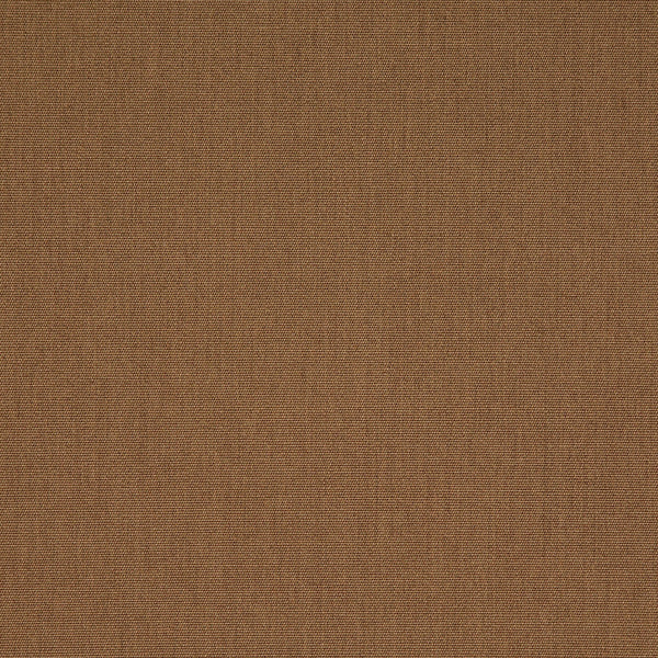 9 x 9 po échantillon de tissu - Sunbrella pour ameublement Canvas 57001-0000 Châtaigne
