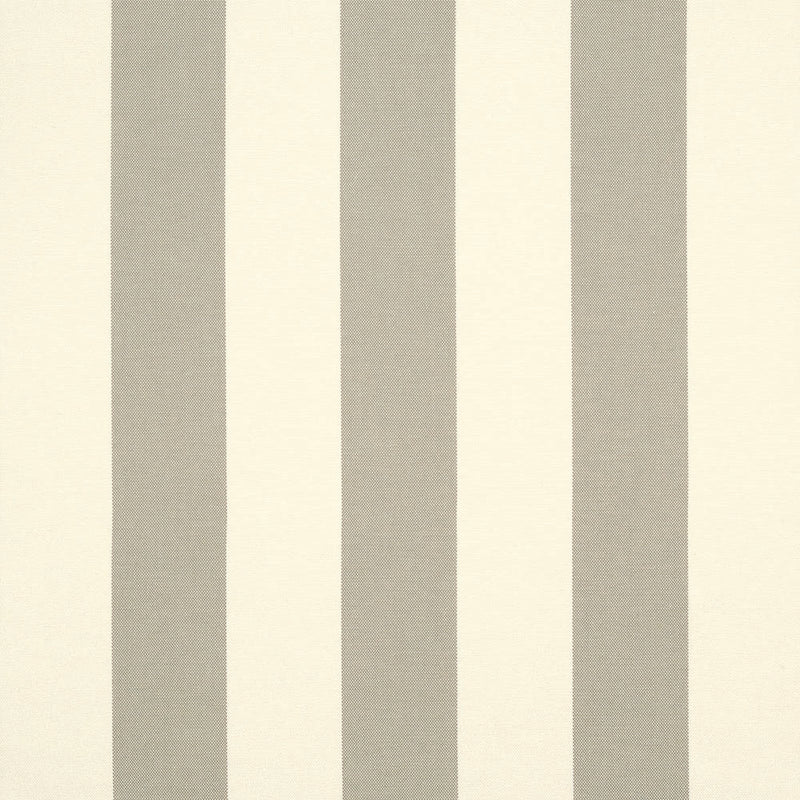 9 x 9 inch Home decor fabric Swatch - Sunbrella Furniture Stripe Solana 32008-0000 Seagull