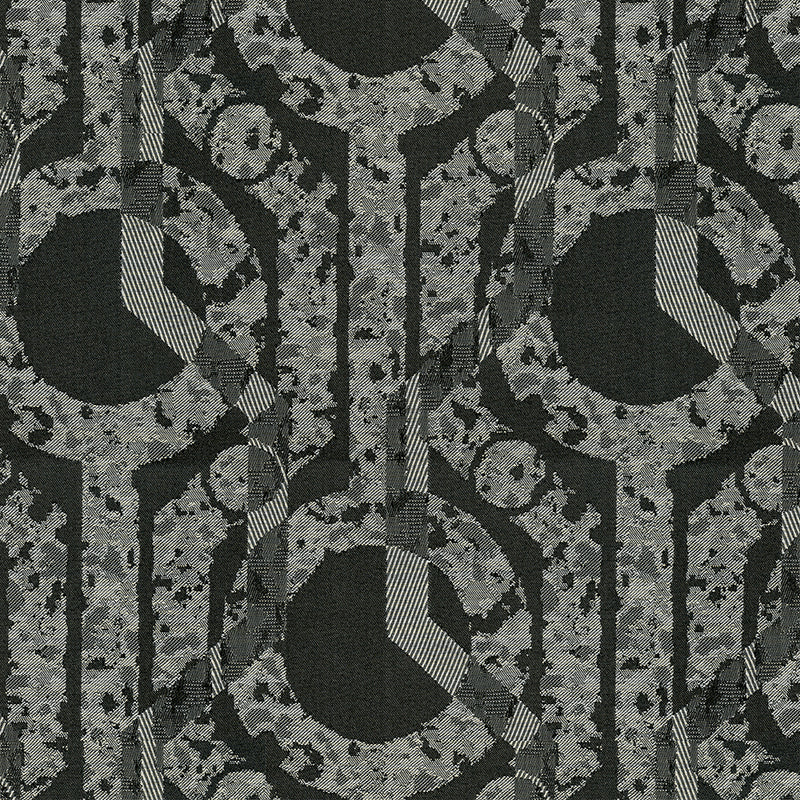 Tissu Décor Maison - Crypton Centerstage 9009 Cravate Noire