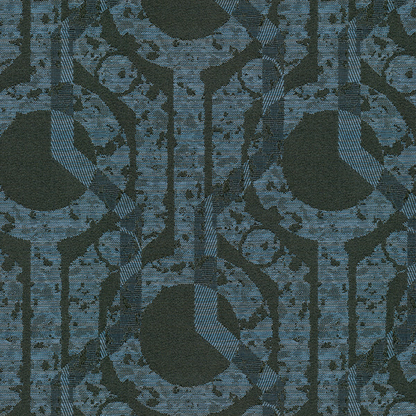 9 x 9 inch Home Decor fabric swatch - Crypton Centerstage 37 Blue Moon