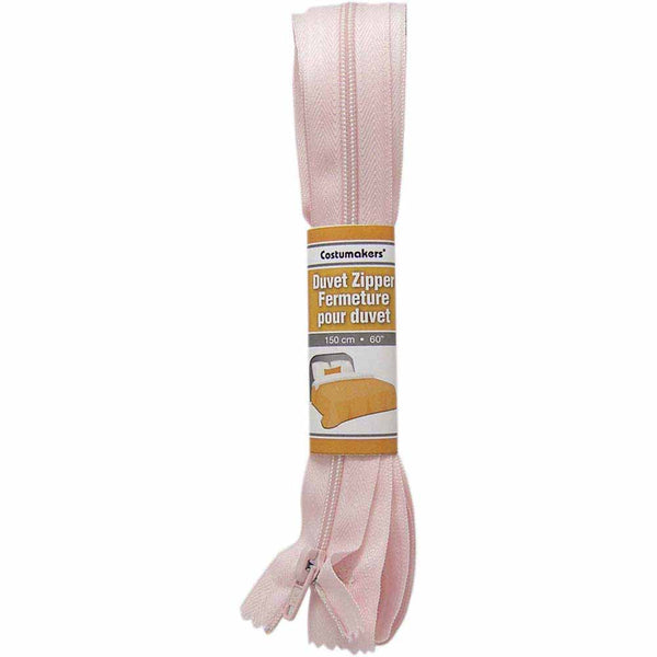 COSTUMAKERS Duvet Closed End Zipper 150cm (60″) - Pink - 1702