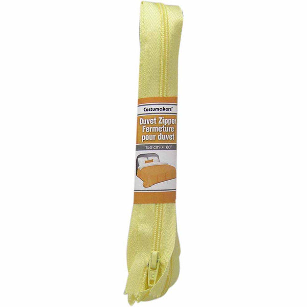 COSTUMAKERS Duvet Closed End Zipper 150cm (60″) - Yellow - 1702