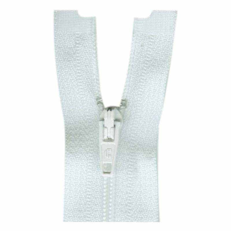 COSTUMAKERS General Purpose One Way Separating Zipper 23cm (9″) - White - 1703