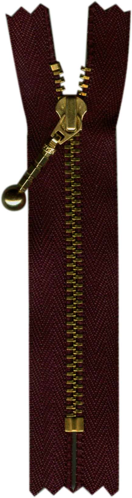 COSTUMAKERS Denim 8cm / 3" Sept. Brown Zipper