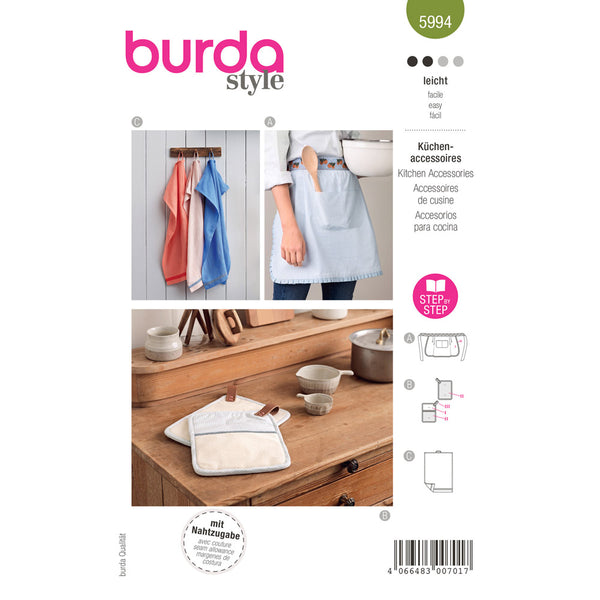 BURDA - 5994 Accessoires de cuisine