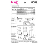 BURDA - 6009 Robe