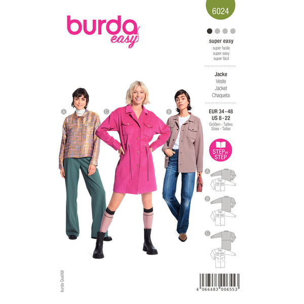 BURDA - 6024 Veste