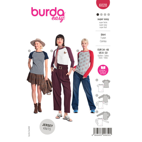 BURDA - 6028 Top