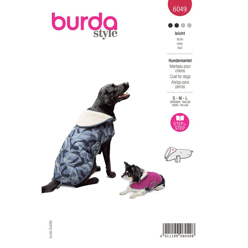 BURDA - 6049 Dog Coat