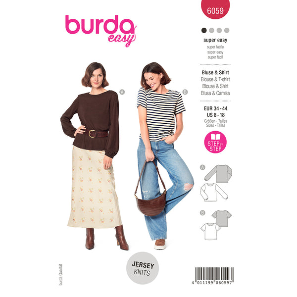 BURDA - 6059 T-shirt / blouse