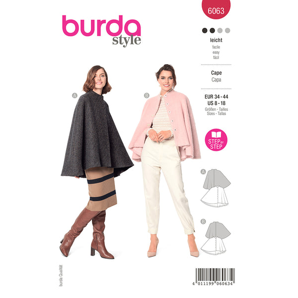 BURDA - 6063 Cape