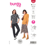 BURDA - 6067 Top with Raglan Sleeves