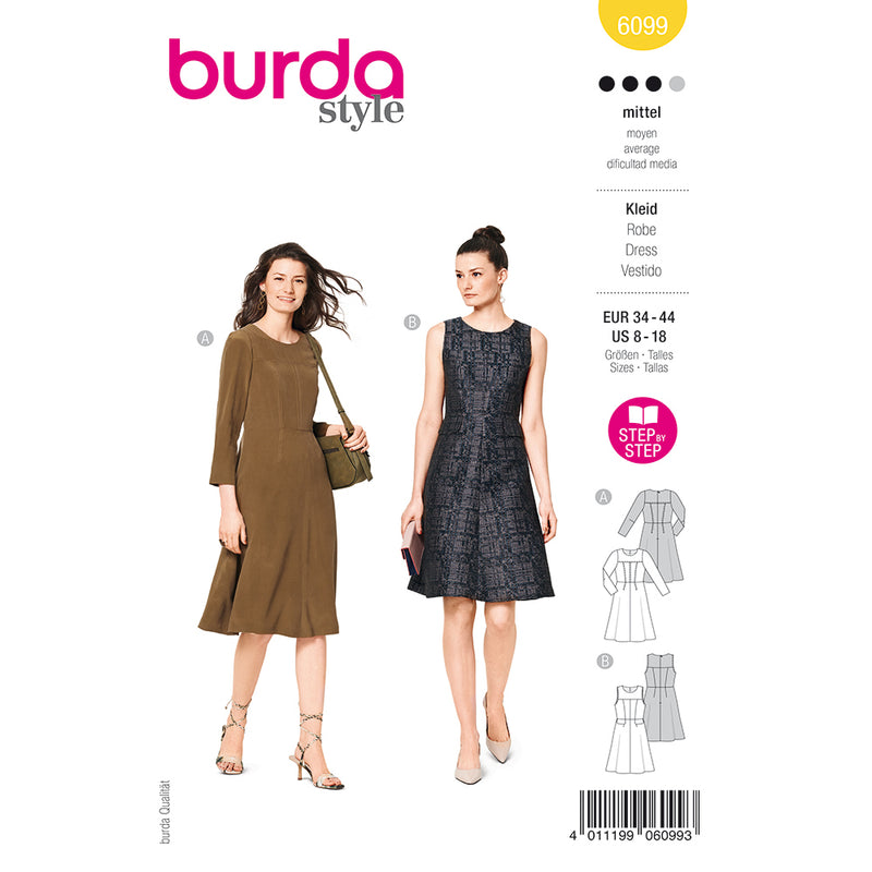 BURDA - 6099 Robe