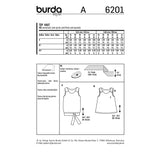 BURDA - 6201 Tank Top – Flared Form
