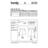 BURDA - 6235 Skirt with Yoke