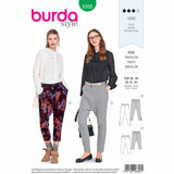BURDA 6358 - Pants/Trousers with Low Cut Crotch