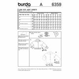 BURDA 6359 - Fur Jacket - Blouson