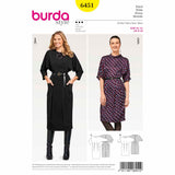 BURDA - 6451 Ladies Dress