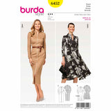 BURDA - 6452 Ladies Dress