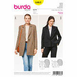 BURDA - 6463 Manteau pour femmes
