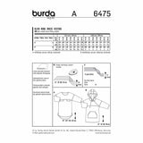 BURDA - 6475 Ladies Dress
