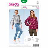 BURDA - 6477 Ladies Blouse