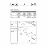 BURDA - 6477 Ladies Blouse