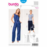 BURDA - 6516 Ladies Jumpsuit