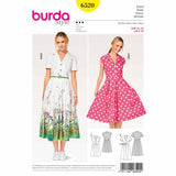 BURDA - 6520 Ladies Top & Dress