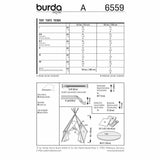 BURDA - 6559 Kid's Tent