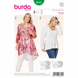BURDA - 6615 Ladies Blouse