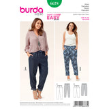 BURDA - 6678 Pantalons pour femmes