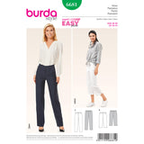 BURDA - 6681 Ladies Pants