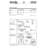 BURDA - 6688 Ladies Bags