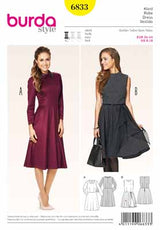 BURDA - 6833 Ladies Dress