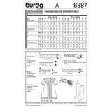 BURDA - 6887 Costume Historical Mens