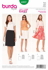 BURDA - 6937 Ladies Skirt