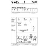 BURDA - 7409 Accessory Animal Toys