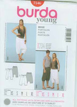 BURDA - 7546 Unisex Pants