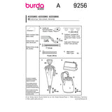 BURDA - 9256 School Cone / Pencil Case / Gym Bag