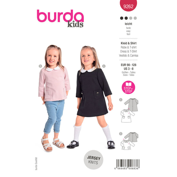 BURDA - 9262 Kids’ Dress